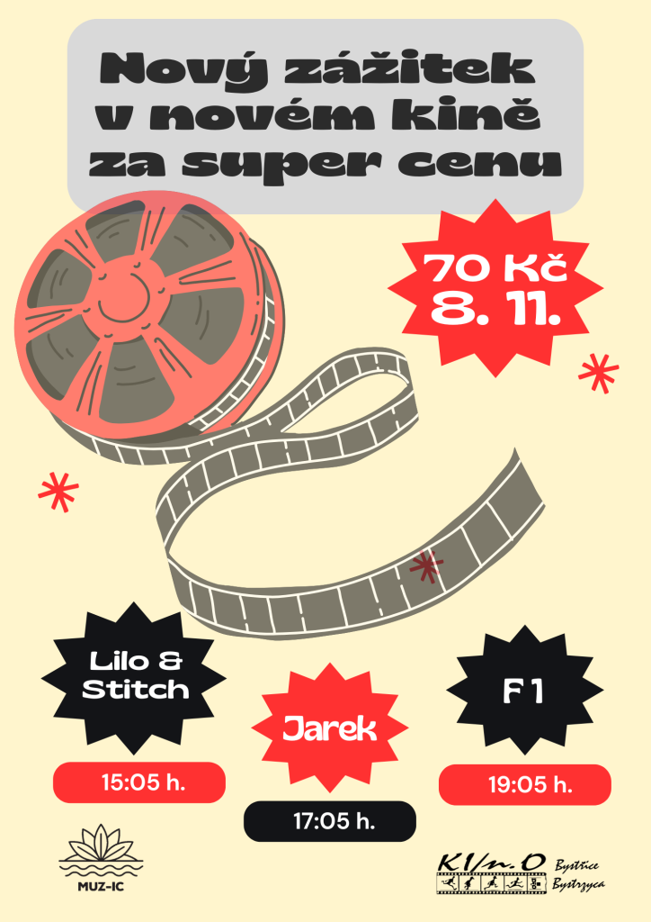 Kino Bystřice znovu otevírá! 