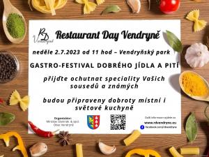 restaurant day Vendryně